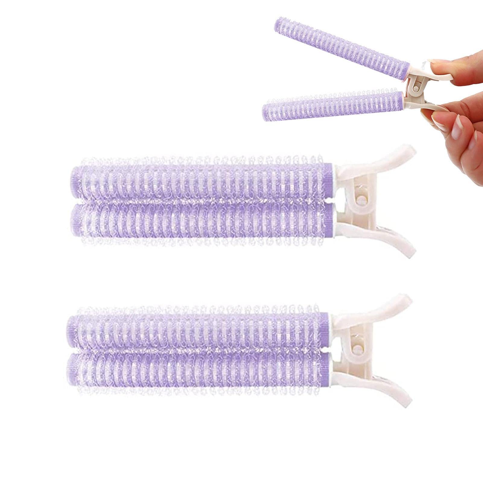 2pcs Volumizing Hair Clips for Women - Instant Lift & Self Grip Hair Root Clips - Natural Hair Volume Rollers for Styling Bangs & Updos - Perfect for Daily Use, Parties & Special Occasions
