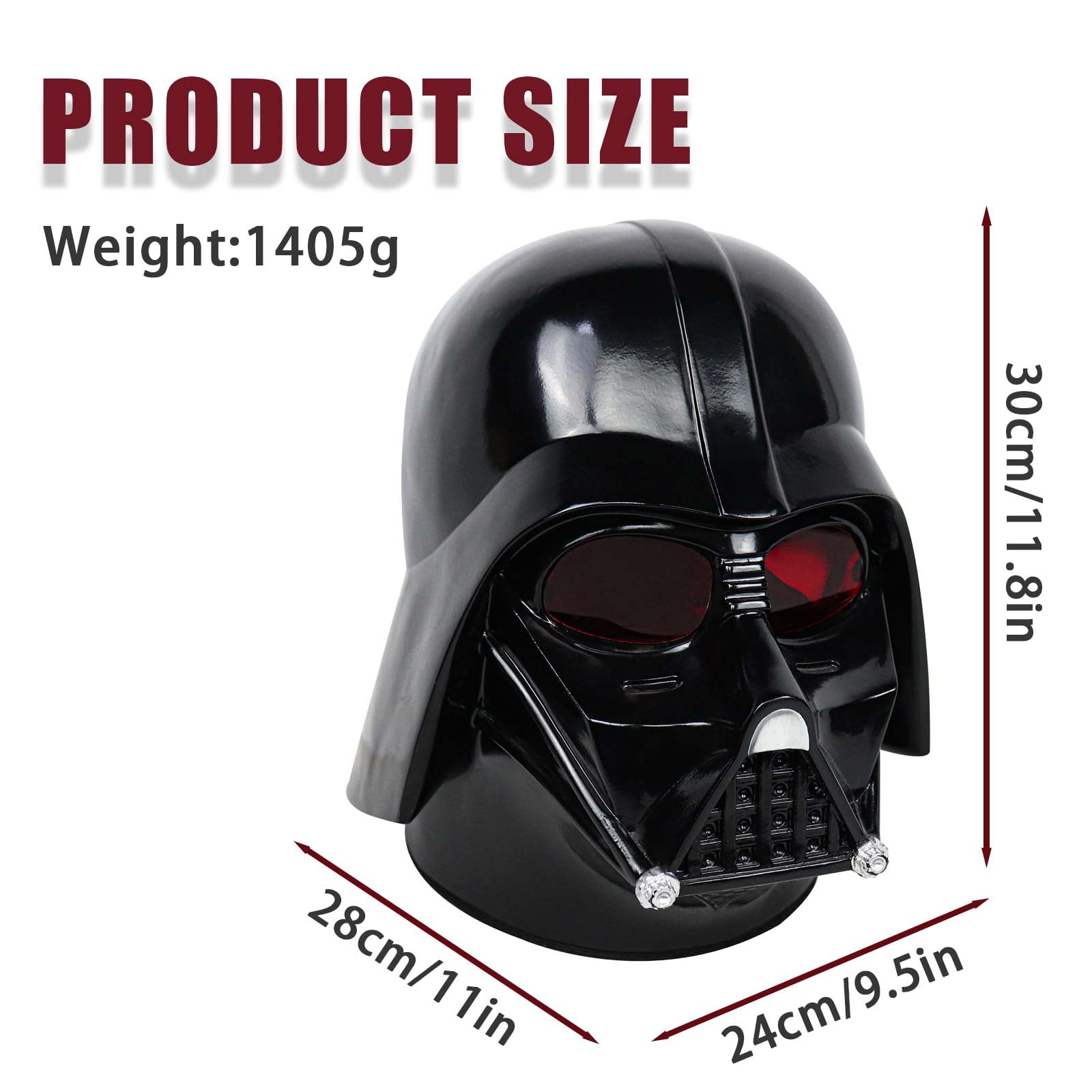 Darth Vader Helmet Black Series - Star Wars Cosplay & Halloween Costume
