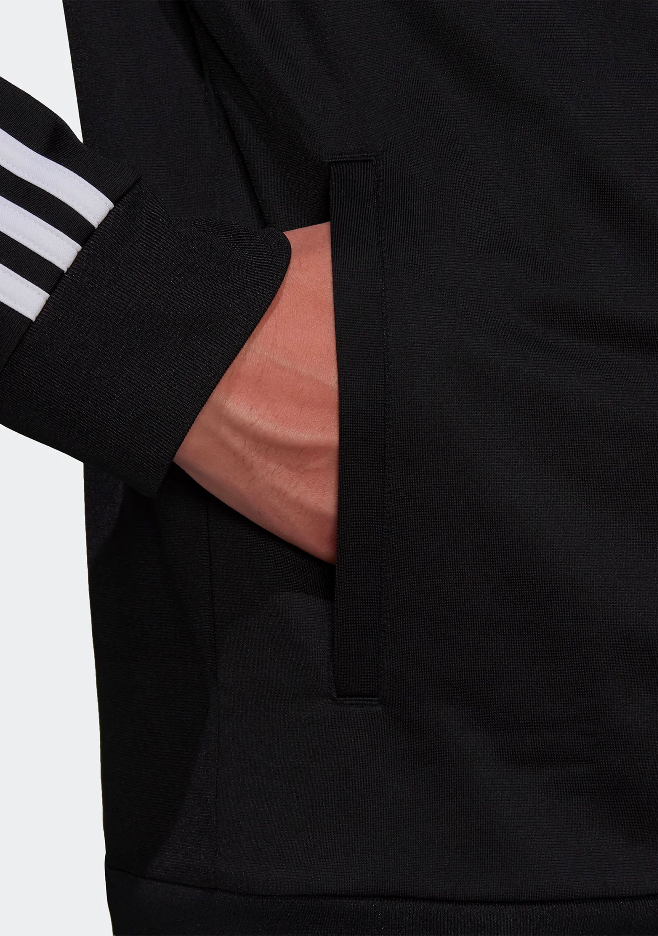 Adidas Men's Warm Up Tricot Jacket - Black | Lightweight Running Jacket for Training & Gym | Perfect for Jogging, Workouts & Outdoor Sports