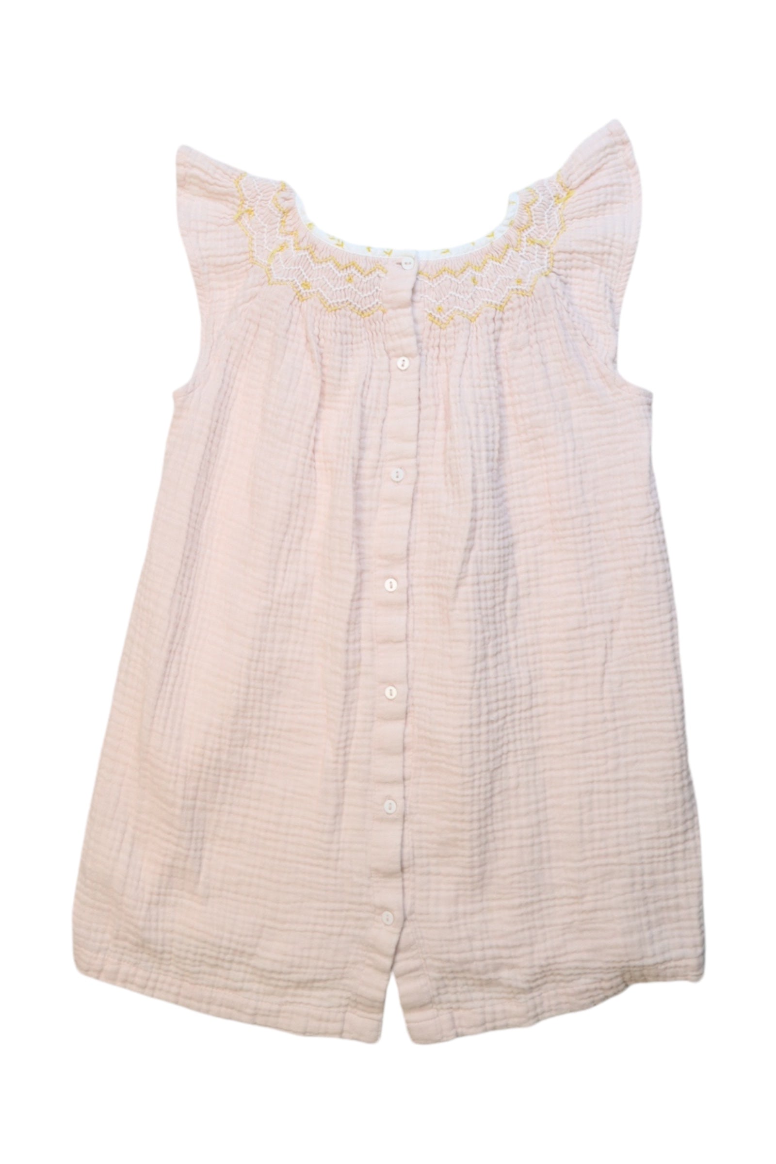 Albetta Girls Smocked Dress for 4T 5T - Floral Embroidery Summer Party Outfit for Toddlers & Kids
