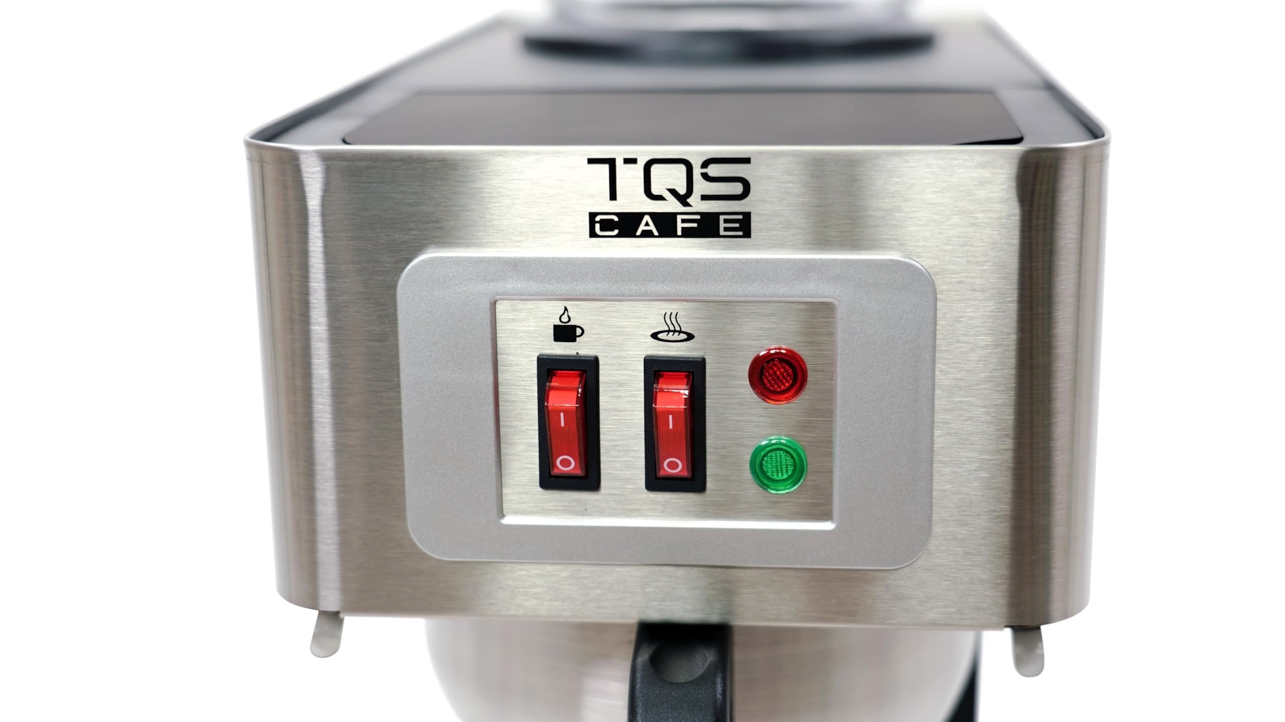 12-Cup Commercial Coffee Maker Stainless Steel - High Capacity Double Coffee Machine for Office, Restaurant & Cafe Use - Durable Industrial Coffee Brewer - Perfect for Busy Workplaces, Hospitality & Food Service Businesses