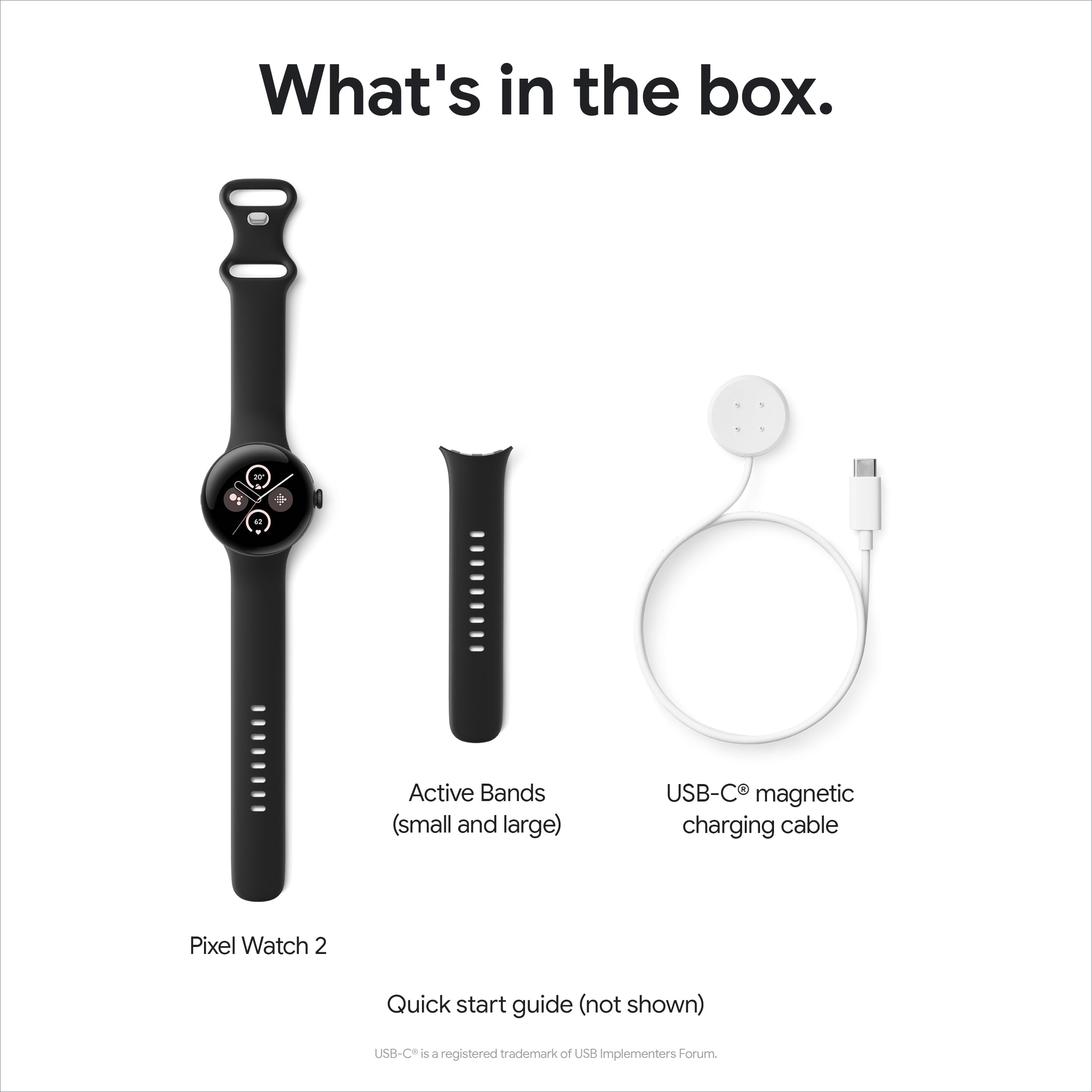 Google Pixel Watch 2 Smartwatch with Fitbit Heart Rate Tracking, Stress Management & Safety Features - Android Wear OS Watch with Polished Silver Aluminum Case & Porcelain Active Band - Wi-Fi Connected for Fitness, Workouts & Daily Wear