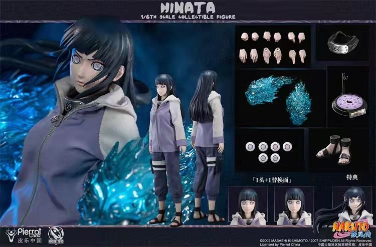 Official Naruto Hinata Hyuga Licensed Action Figure - Anime Collectible for Fans, Cosplay, and Home Decoration | Perfect Gift for Anime Lovers and Naruto Enthusiasts