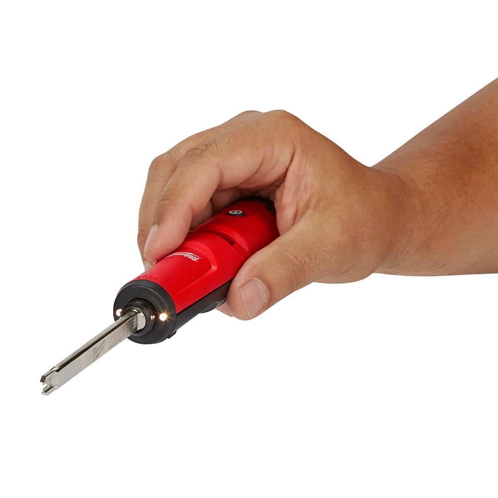 Milwaukee 48-22-2165 Punchdown Tool with Regular & Extended Blade - Professional Network Cable Termination Tool for Ethernet, Cat5, Cat6 Wiring - Ideal for IT Technicians & Telecom Installations