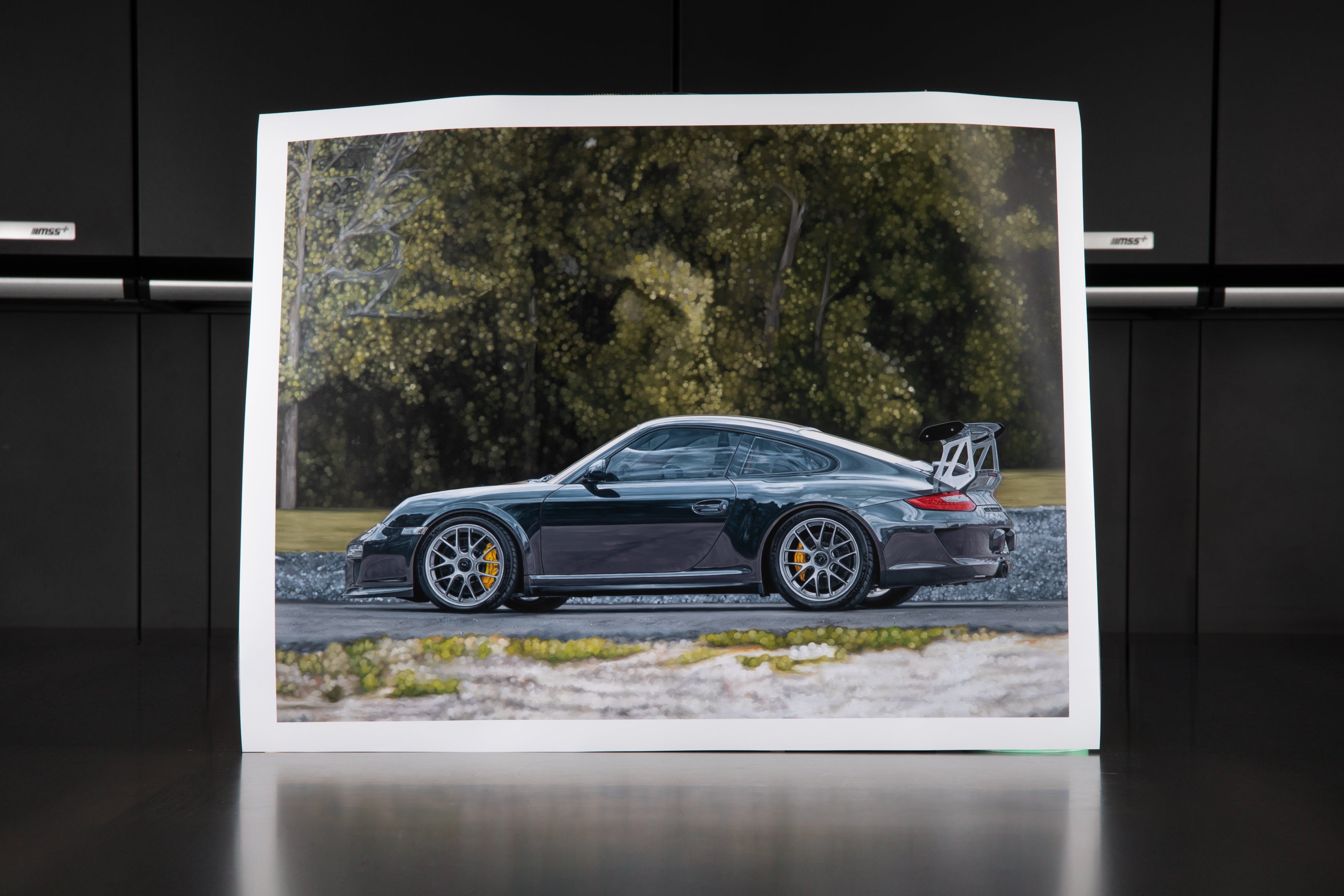Porsche GT3 RS Racing Car Art Print - High Quality Wall Decor for Home, Office & Garage - Perfect for Car Enthusiasts & Motorsport Fans