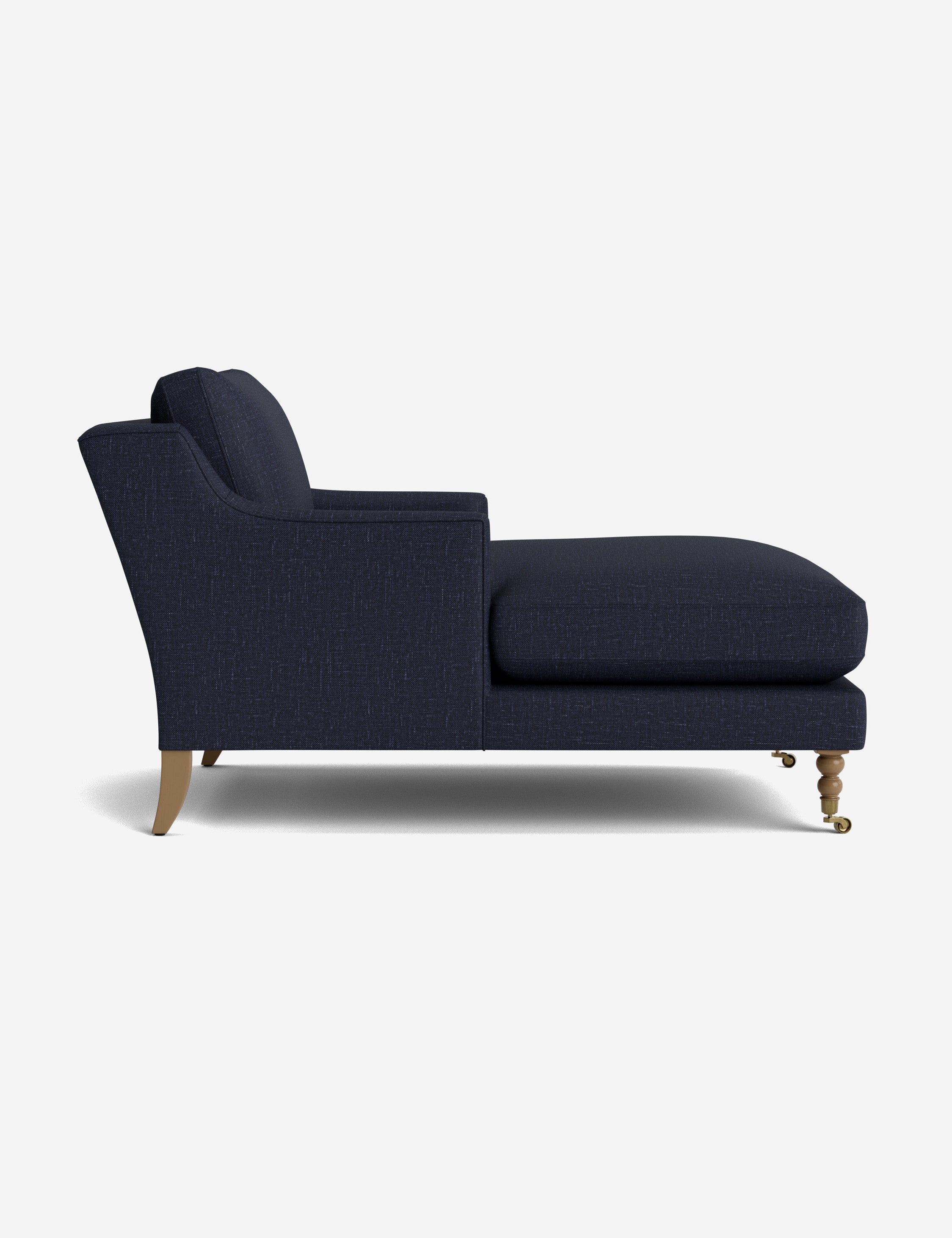 Fabienne Chaise Lounge Chair - Modern Accent Chair for Living Room, Bedroom & Office - Stylish Upholstered Armchair with Wooden Legs - Perfect for Relaxing, Reading & Decorating