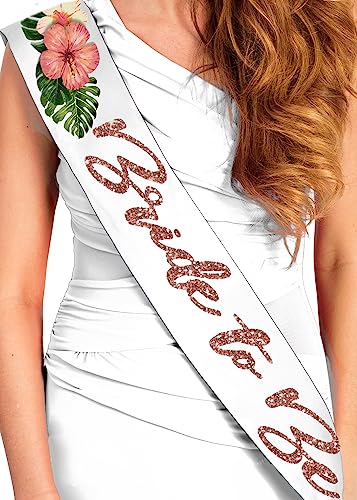 Bride to Be Monstera (White - Glam)