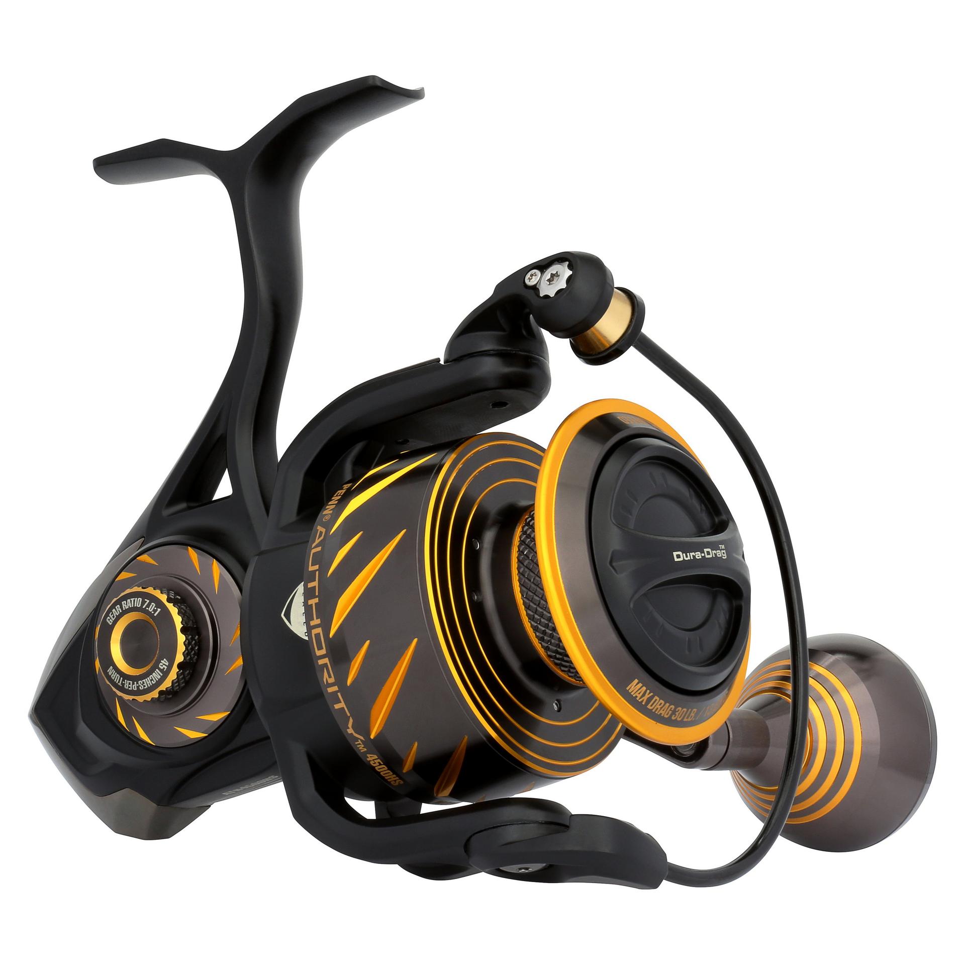 Authority® Spinning Reel - High Performance Fishing Reel for Saltwater & Freshwater | Smooth Drag System, Lightweight Design | Perfect for Bass, Trout & Surf Fishing