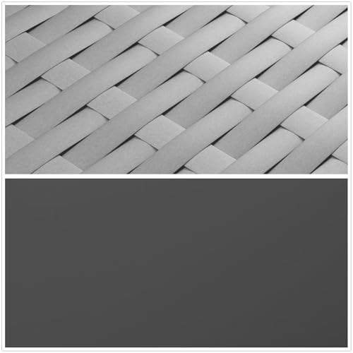 Dark Grey & Grey Wicker