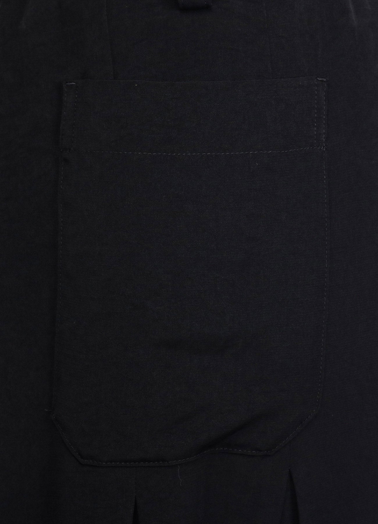 Stylish Crepe de Chine Cropped Wide Pants with Gusseted Flap Pockets - Comfortable & Trendy Women's Casual Pants for Work, Travel & Everyday Wear