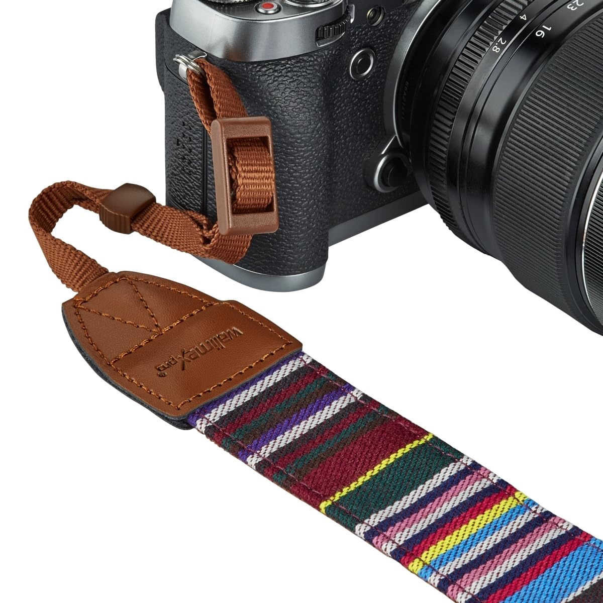 Walimex Pro Camera Strap - Comfortable & Adjustable Neck Strap for DSLR & Mirrorless Cameras - Perfect for Travel, Photography & Outdoor Shooting