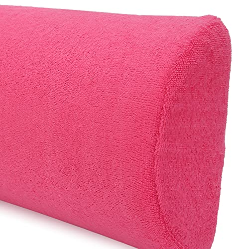 Soft & Skin-Friendly Hand Rest Pillow - Durable Nail Arm Rest Cushion with Good Elasticity, Compact & Lightweight for Salon & Home Use (Rose Red) - Perfect for Manicures, Pedicures & Comfortable Arm Support