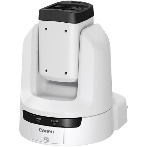 Canon CR N100 4K NDI PTZ Camera with 20x Optical Zoom - Professional Live Streaming & Video Conferencing (Titanium White) - Perfect for Church Broadcasts, Studio Productions & Remote Interviews