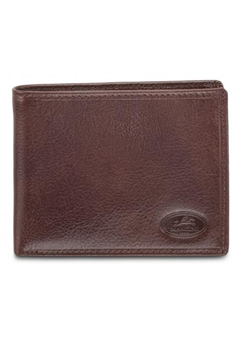Mancini EQUESTRIAN 2 Men's Classic Leather Billfold Wallet - Slim RFID Blocking Bifold Wallet for Everyday Use & Travel