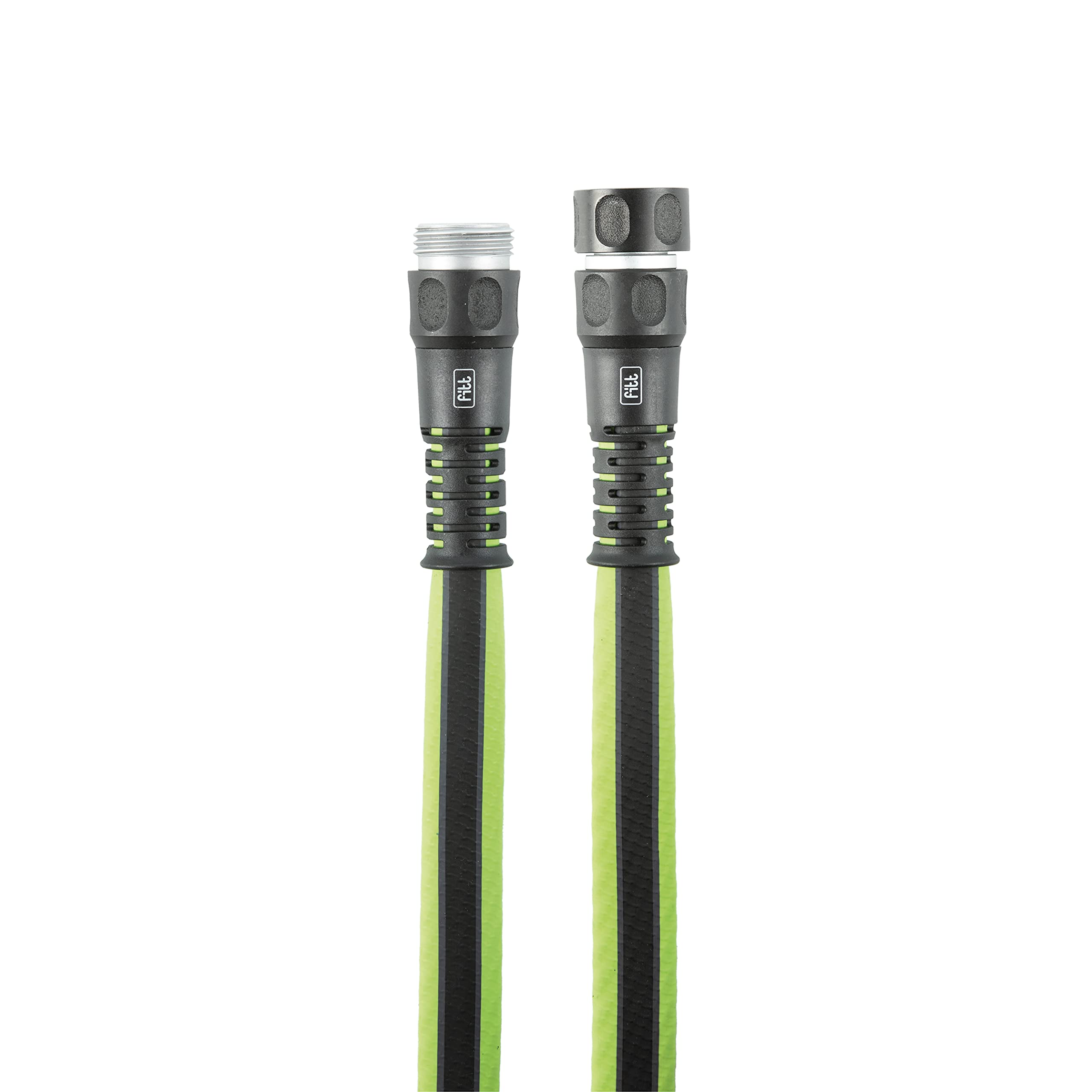 FITT Force Lite 50ft Light-Duty Garden Hose - Flexible, Durable & Kink-Free Water Hose for Outdoor Use - Perfect for Gardening, Lawn Care, Car Washing & Patio Cleaning (Lime Green)