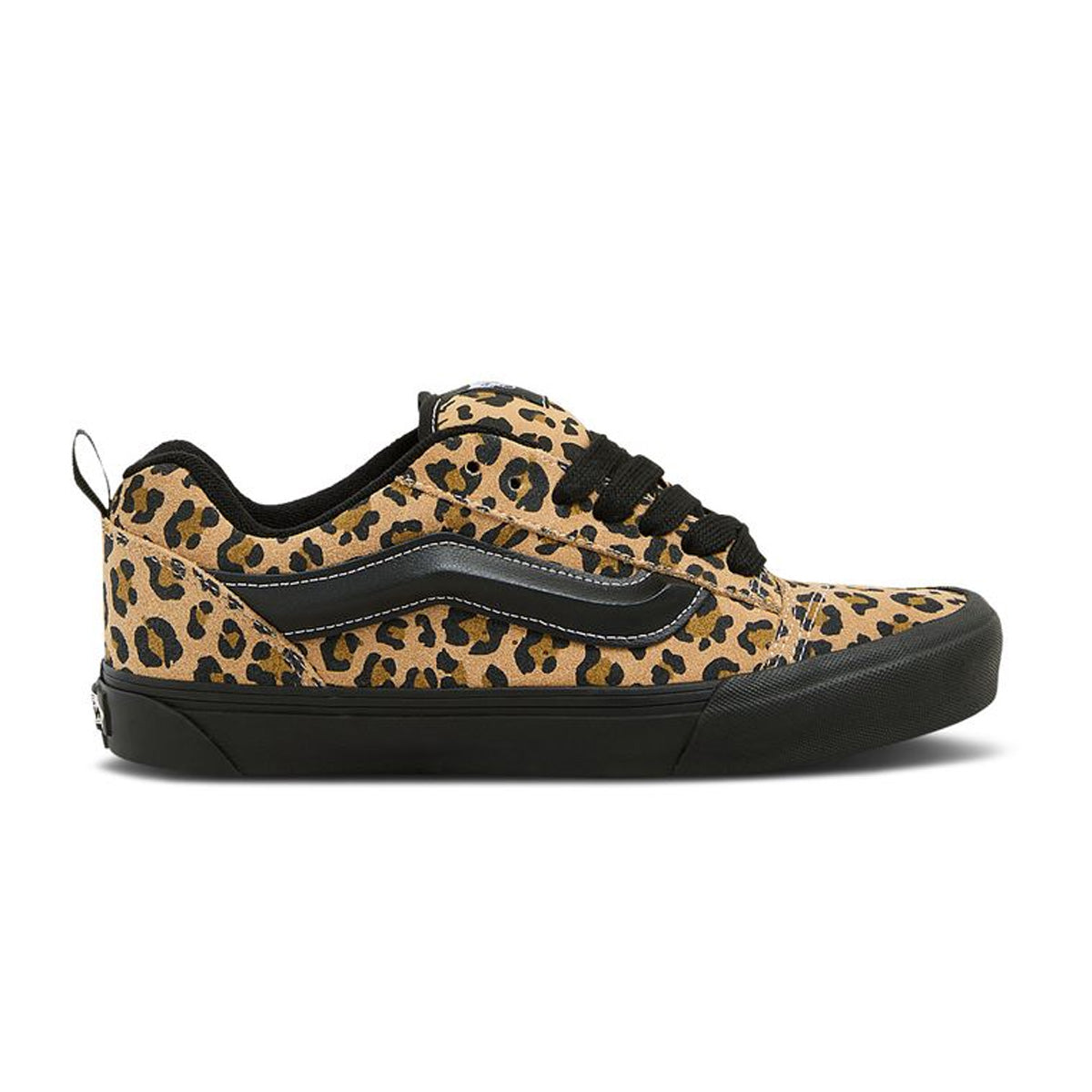 Knu Skool 'Leopard' Sneakers - Trendy Vintage-Inspired Skate Shoes for Men & Women - Perfect for Streetwear, Skateboarding & Casual Outfits