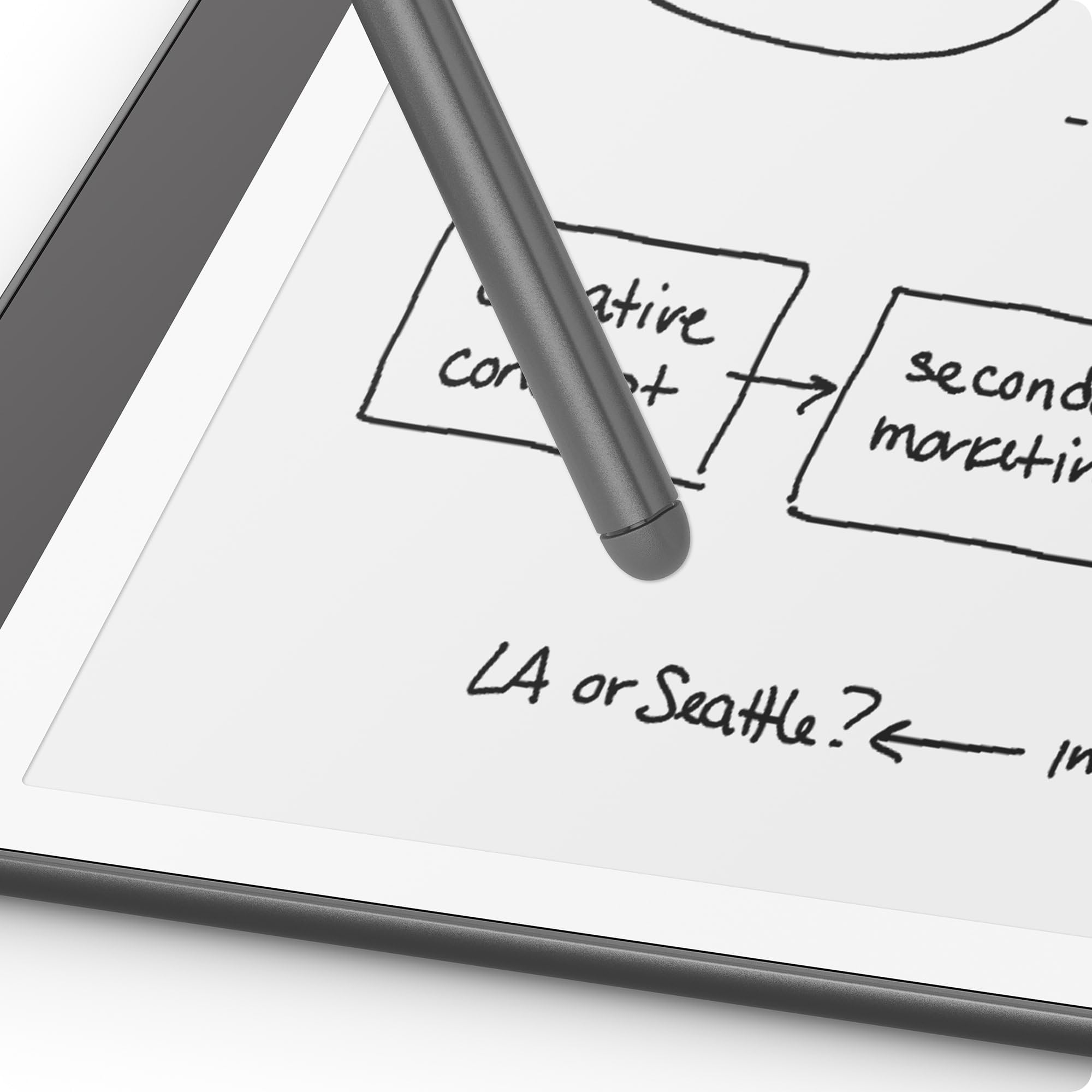 Premium Amazon Kindle Scribe Stylus Pen - Sleek Tungsten Design with Enhanced Eraser for Note-Taking & Digital Art | Perfect for Students, Professionals & Creative Work
