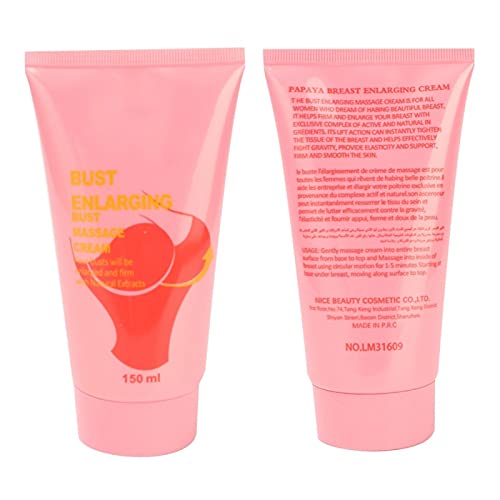 Pawpaw Breast Enhancement Cream - Natural Bust Lifting & Firming Cream for Women | Moisturizing Boob Lift Massage Cream | Skin Care Solution for Bigger Fuller Breasts | Perfect for Daily Use & Nighttime Routine