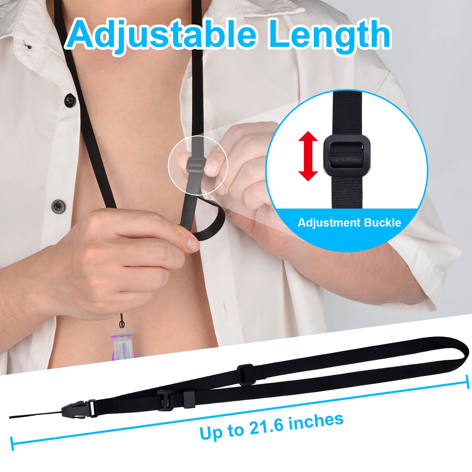Baxter 5C4482 PD Catheter Holder with Adjustable Lanyards - Shower Support for Dialysis Patients