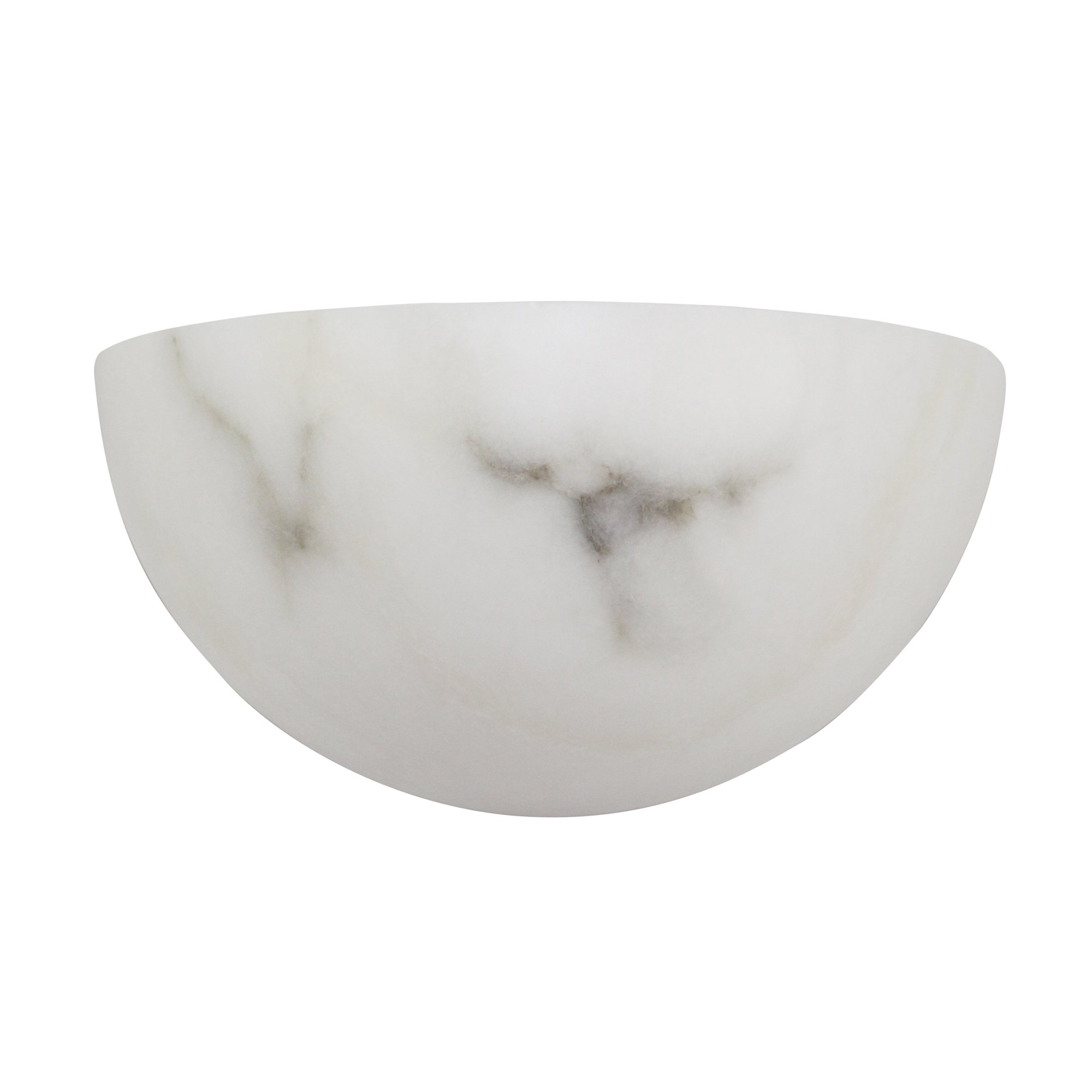 Alabaster Wall Sconce with Ballast - Modern One Light Fixture for Bedroom, Living Room & Hallway Lighting | Cb3034 1Qf13