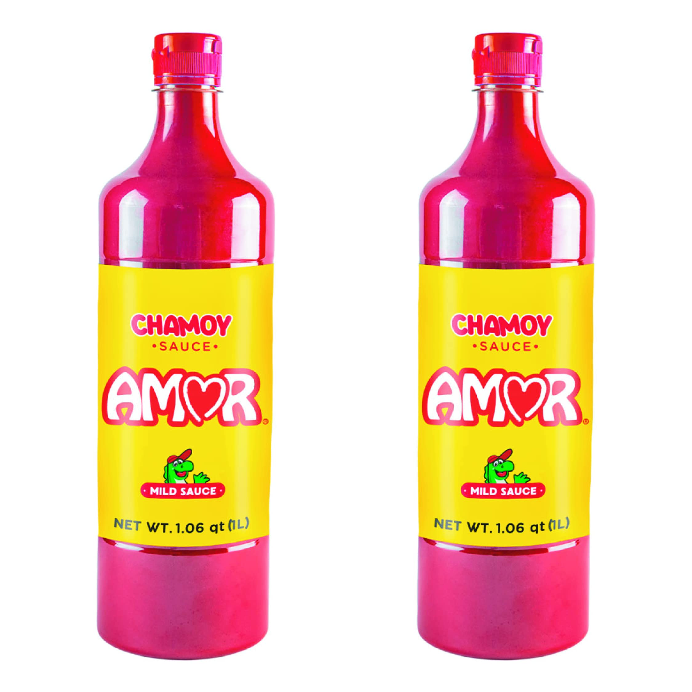Spicy Amor Chamoy Sauce - Bittersweet Flavor for Fruits, Snacks & Drinks