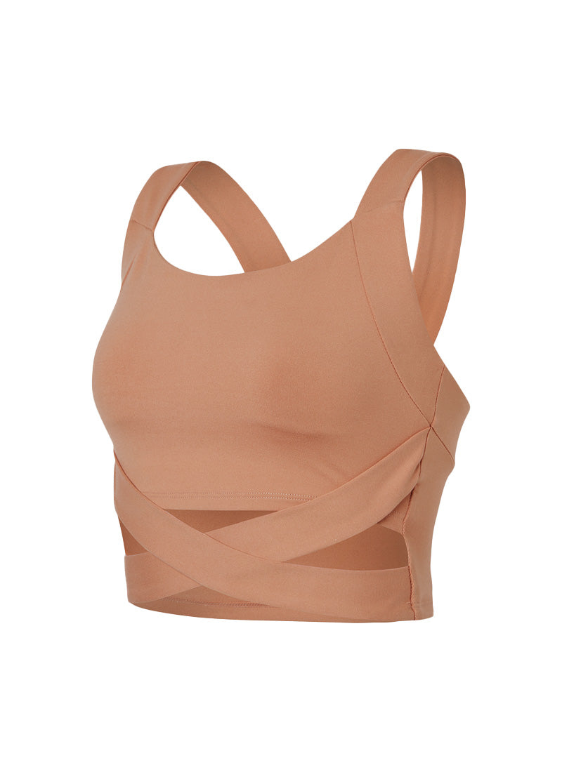 XELLA™ Intension X Cover Bra Top - Wireless Support for Yoga, Running & Everyday Wear - Comfortable Seamless Sports Bra for Women