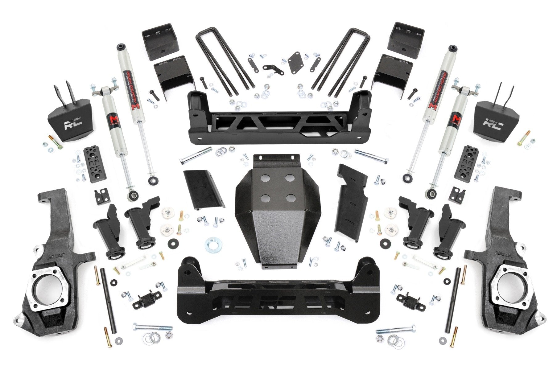 7.5 Inch Lift Kit for Chevy/GMC 2500HD/3500HD (2011-2019) - Heavy Duty Torsion Drop Suspension System M1 10440 - Off-Road & Truck Customization Upgrade