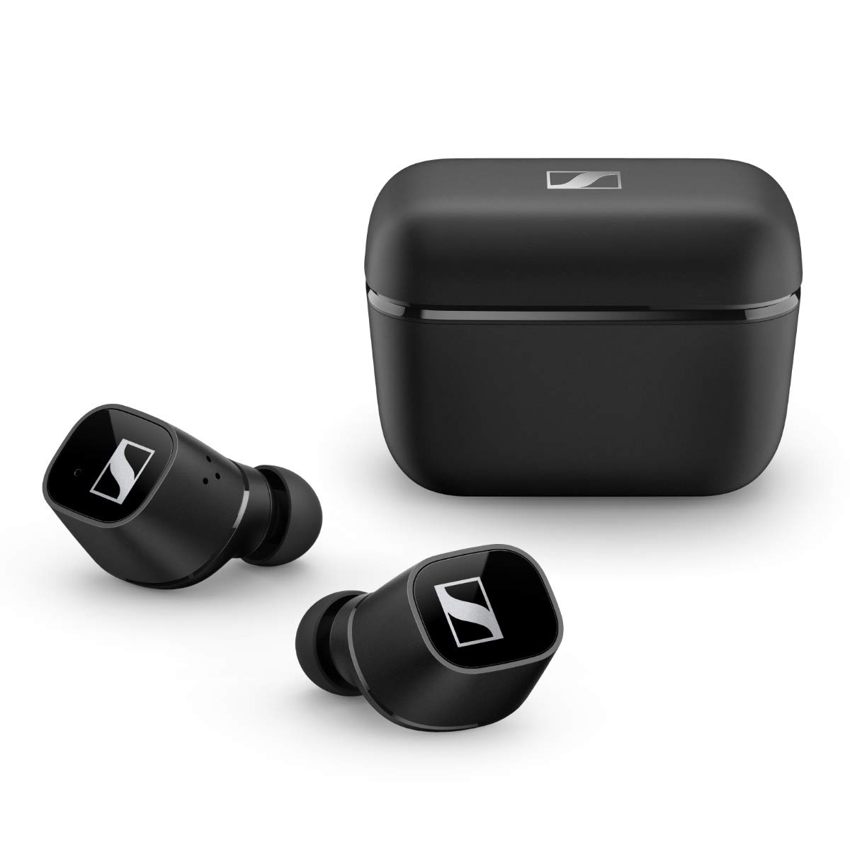Sennheiser CX 400BT True Wireless Earbuds - Bluetooth 5.1 In-Ear Headphones with Active Noise Cancellation, Customizable Touch Controls & 7H Battery - for Music, Calls & Workouts (Black) | Perfect for Commuting, Gym & Office Use