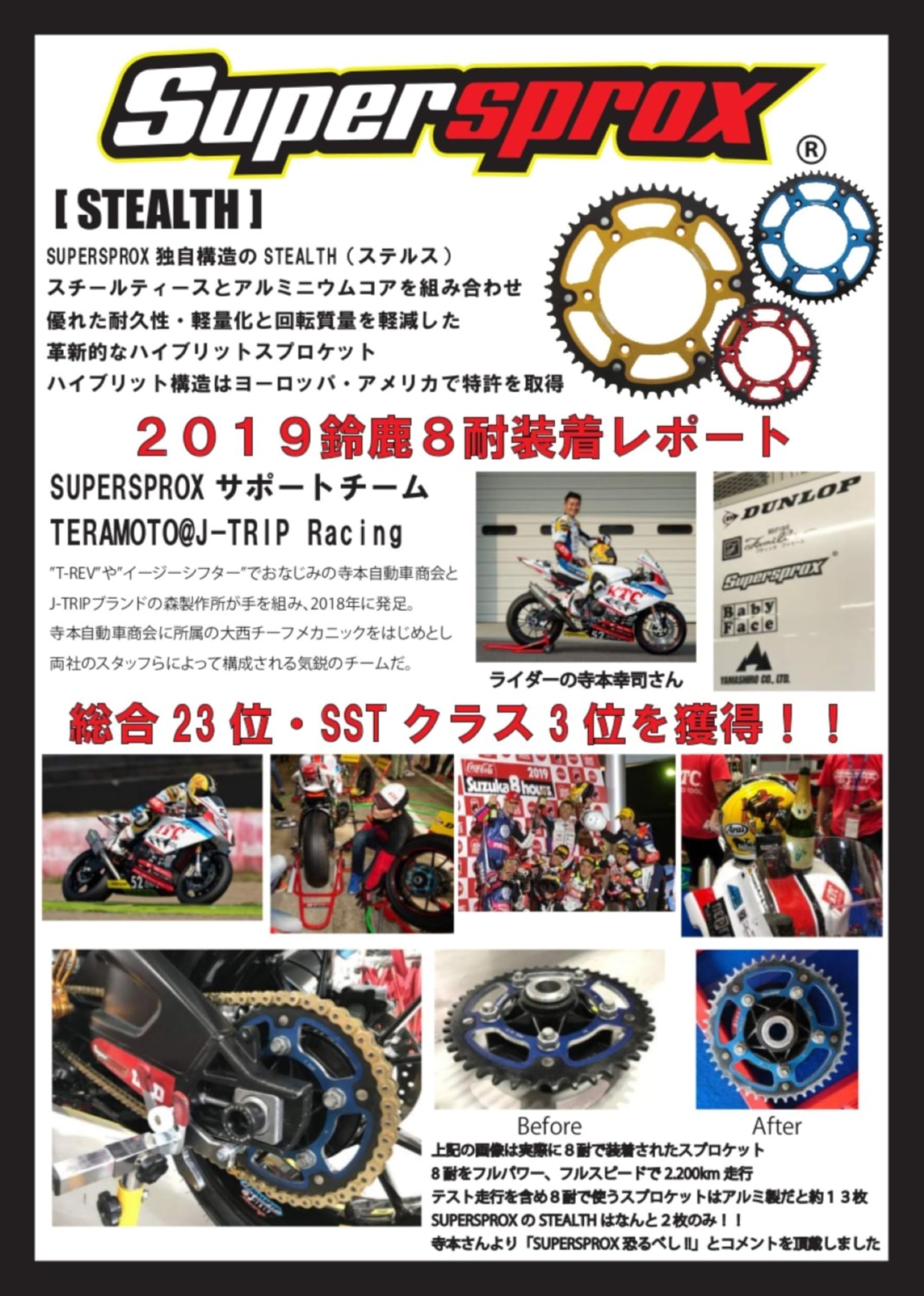 SGR SUPERSPROX 570003145GLD Stealth Crown RST-1792:45 Gold/Gold Pitch 525 Teeth 45 - High-Performance Motorcycle Sprocket for Racing & Custom Bike Builds