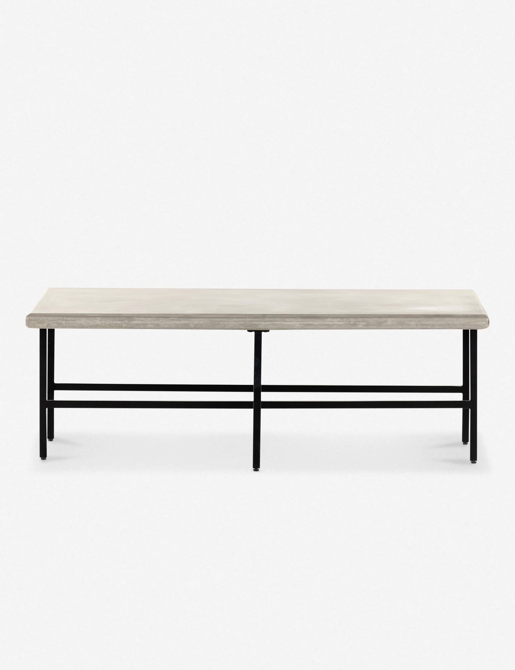 Modern Alix Indoor Outdoor Coffee Table - Weather-Resistant & Durable for Patio, Living Room, Garden - Perfect for Relaxing & Entertaining