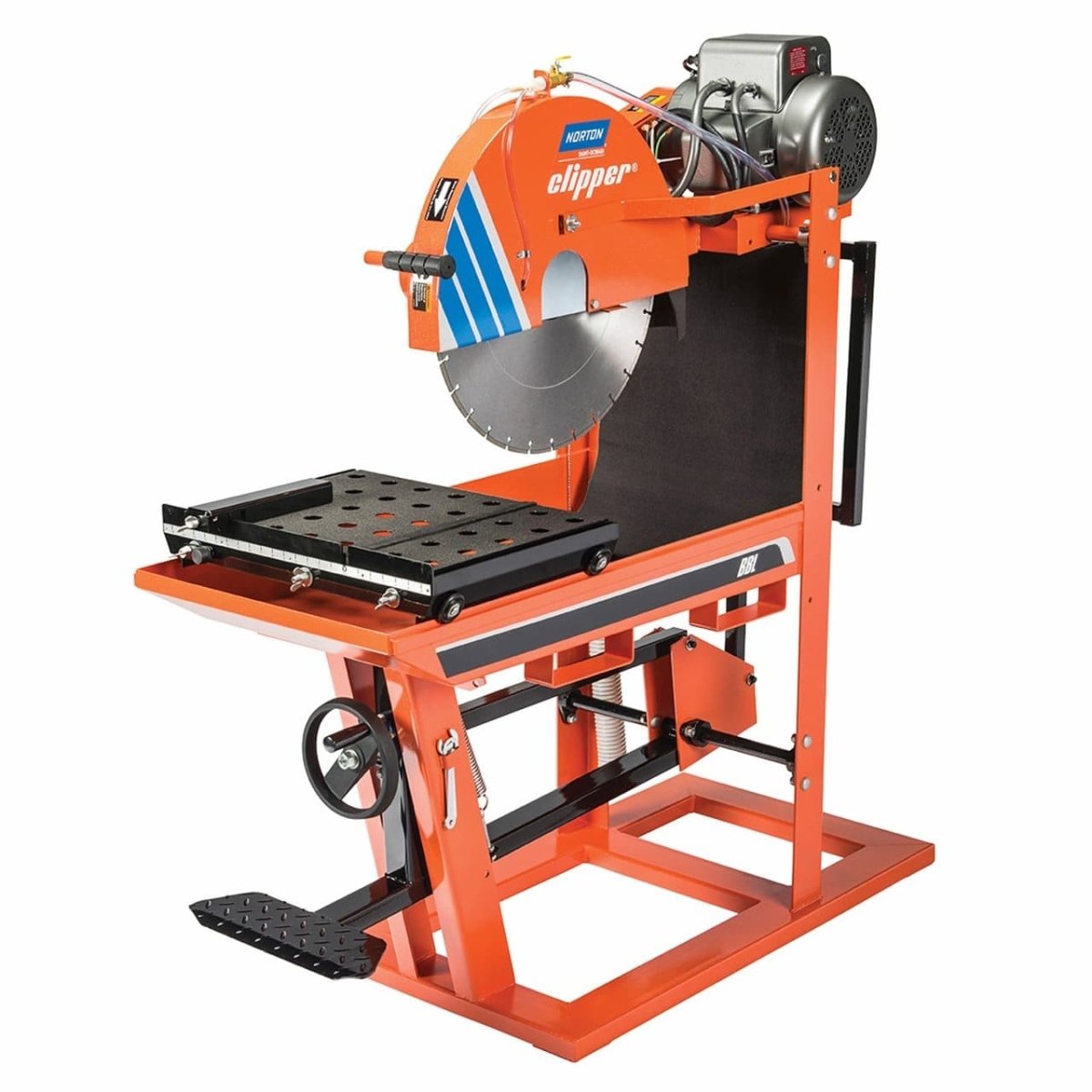 BBL Series Large Electric Masonry Saw - Heavy Duty Clipper Blockbuster for Cutting Brick, Stone & Concrete - Perfect for Construction & DIY Projects