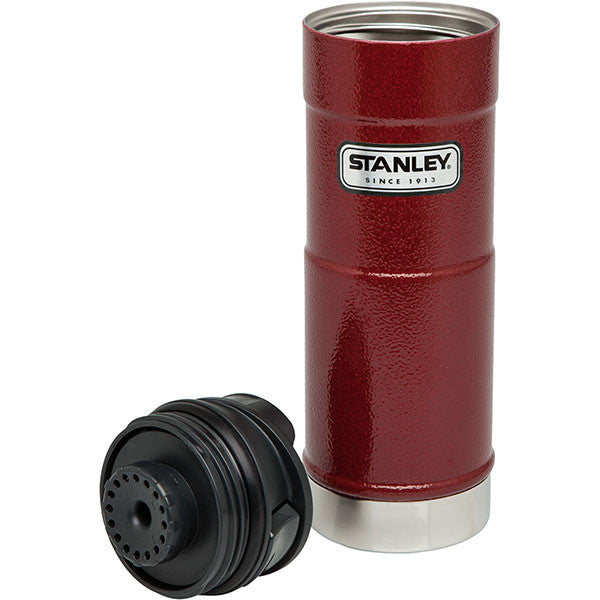 Stanley Classic One Hand Vacuum Insulated Travel Mug 16oz (0.47L) - Leakproof Stainless Steel Coffee Thermos for Camping, Hiking & Office Use
