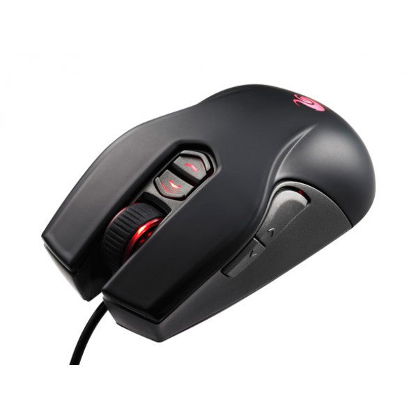 Cm Storm Recon Black 4000DPI Wired Gaming Mouse - High Precision Optical Sensor, Ergonomic Design for PC, Mac, Laptop - Perfect for FPS, MMO, eSports & Office Work