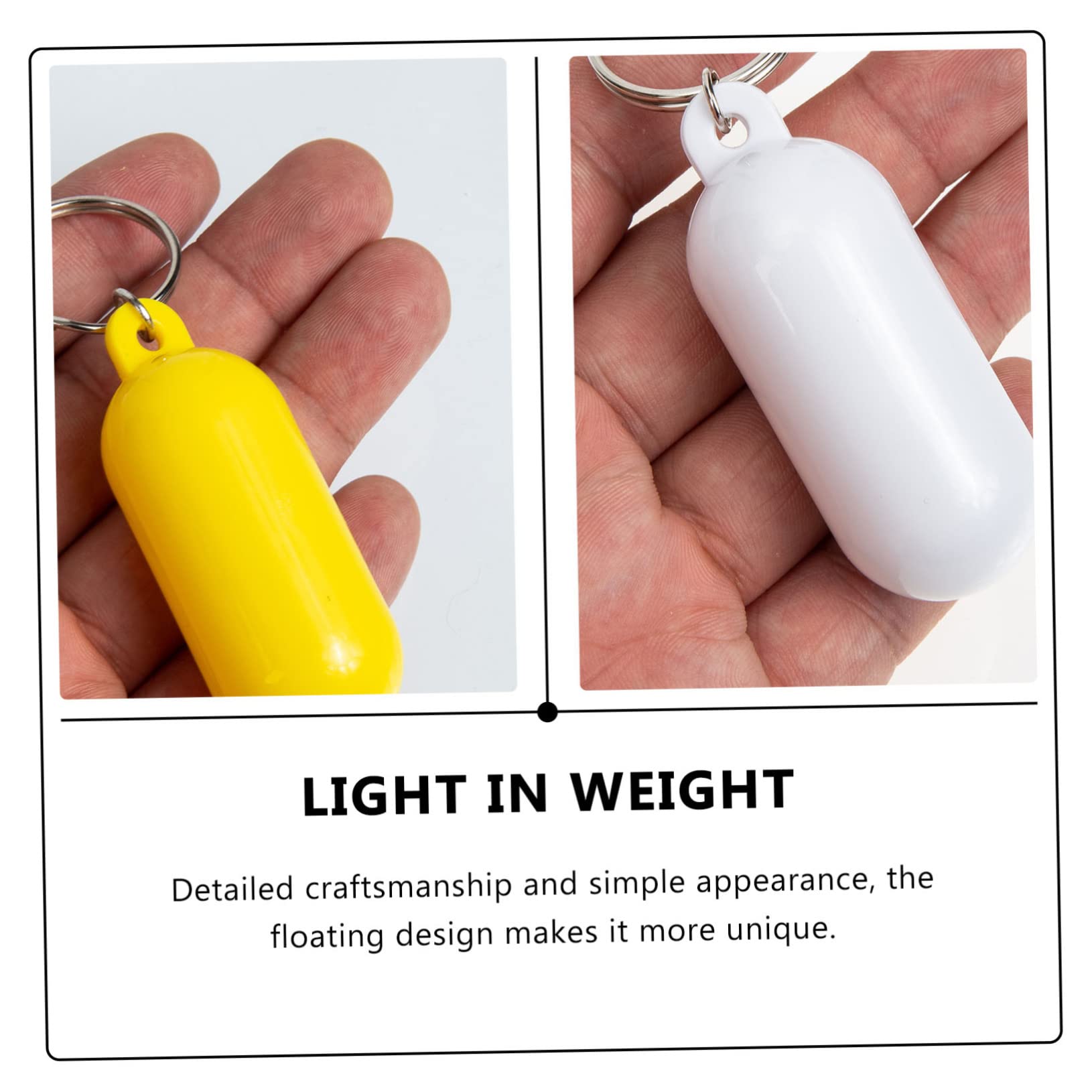 12 Pack Floating Keychain for Boat Keys - Waterproof ABS Key Holder with Pill Container - Perfect for Boating, Fishing, and Water Sports Accessories