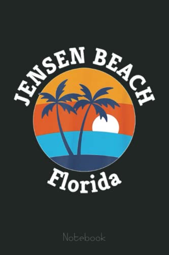 Jensen Beach Florida Summer Vacation Souvenir Notebook - Kids Drawing Journal & Writing Prompts Diary | Interactive Scrapbook for Children's Summer Memories, Travel Journal & Creative Writing Practice