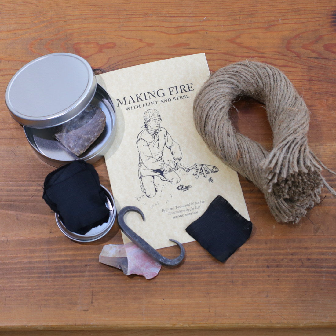 Premium Fire Starting Kit with Flint & Steel - Waterproof, Portable Survival Gear for Camping, Hiking & Emergency Preparedness