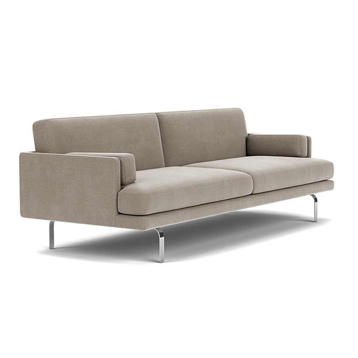Premium Ernest Fabric 3-Seater Sofa - Comfortable Modern Living Room Couch for Home, Office & Lounge Areas