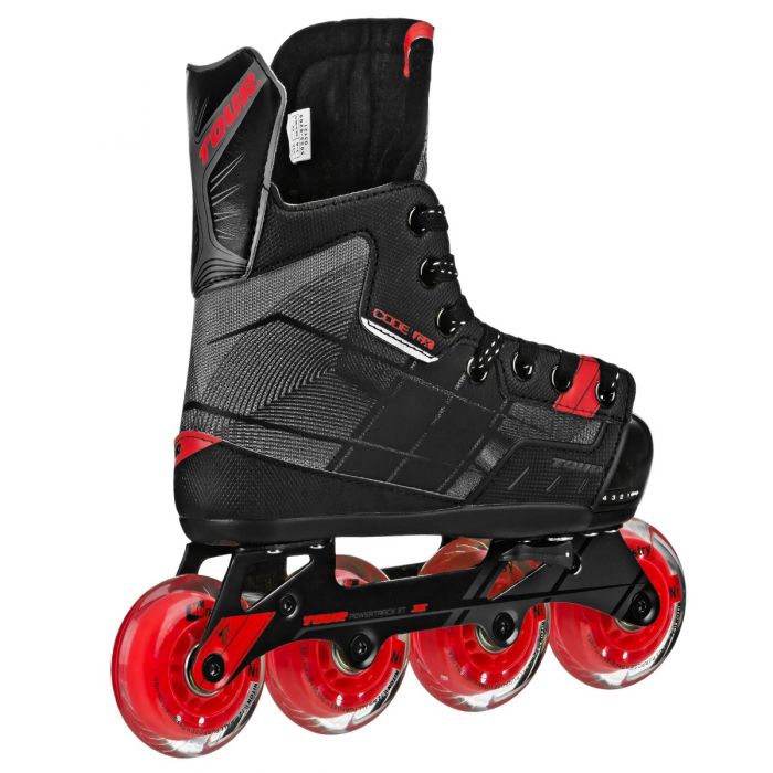 GX Youth Roller Hockey Skates - Lightweight & Adjustable for Kids - Perfect for Indoor & Outdoor Hockey Games, Rink Skating & Sports Training