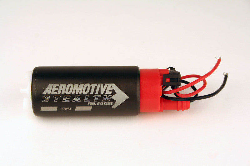Aeromotive 340 Series Stealth In-Tank E85 Fuel Pump with Offset Inlet & Inline Outlet - High Performance Fuel Delivery for Racing, Hot Rods, and Custom Builds