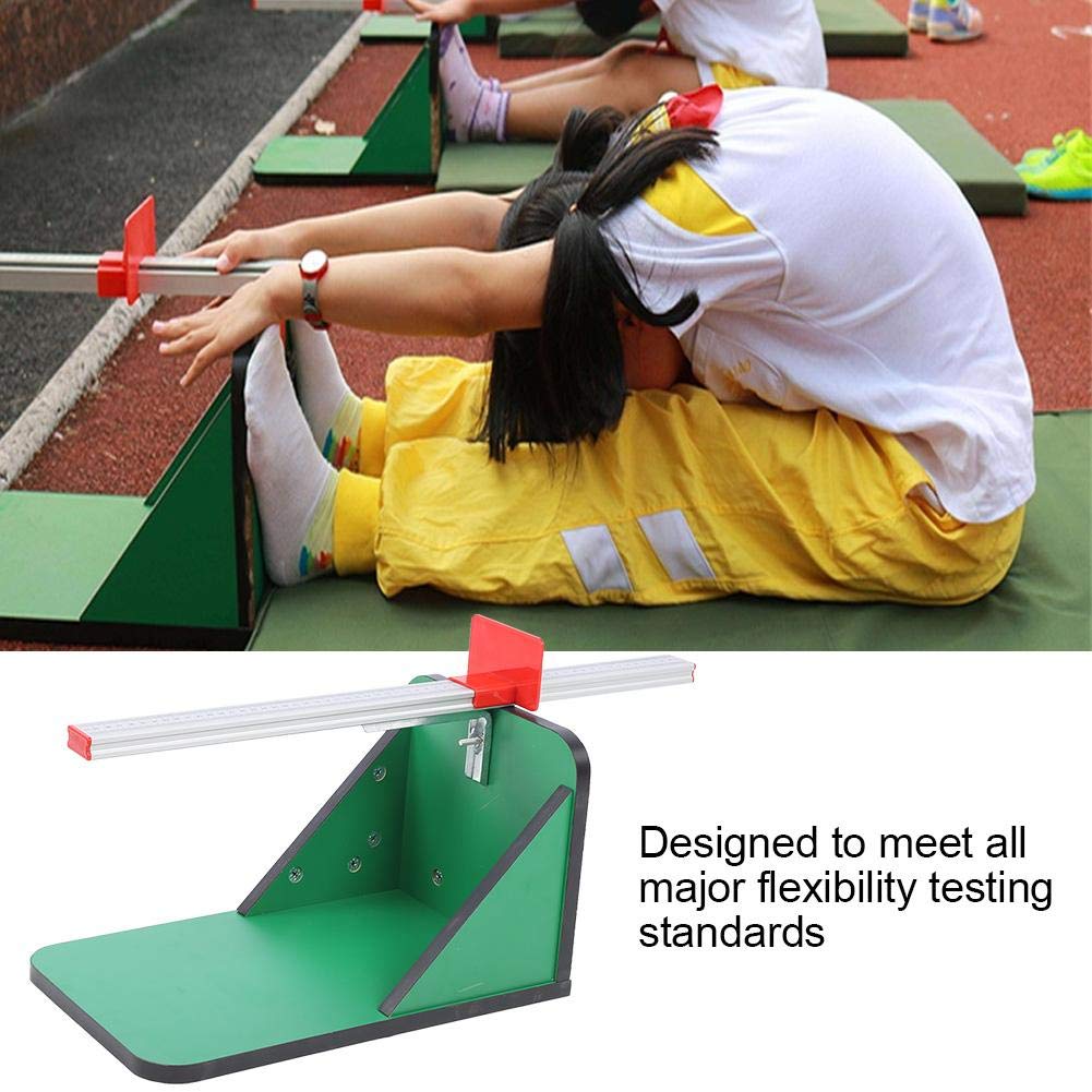 **AMONIDA Portable Ligament & Flexibility Tester - Aluminum Alloy Sit and Reach Box - Lightweight Measuring Tool for Kids & Adults - Perfect for Home Gyms, Physical Therapy, and Fitness Training**