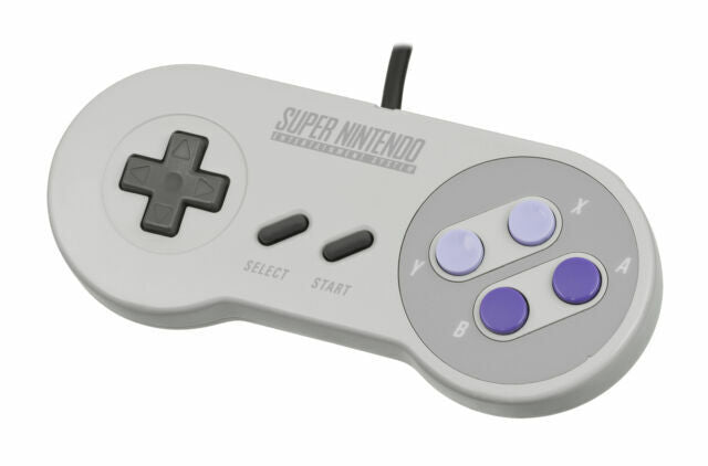 Original Nintendo Super NES Classic Edition Controller - Authentic Retro Gaming for Super Nintendo Entertainment System | Perfect for Classic Gaming, Collectors & Nostalgic Play