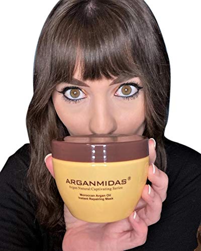 Premium Moroccan Argan Oil Hair Care Set - Hydrating Shampoo, Deep Conditioner, Nourishing Cream, Curl Enhancer, Anti-Frizz Shine Spray, Repair Mask & Hair-Body Serum for Dry, Damaged & Curly Hair - Salon Quality Treatment for Softness & Shine at Home