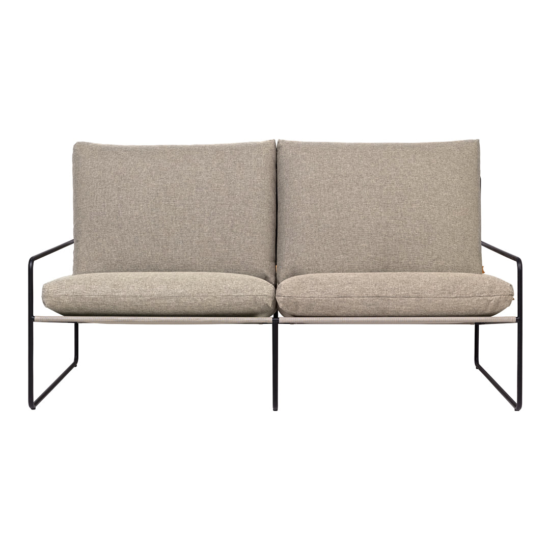 Ferm Living Desert Dolce Sofa - Modern Minimalist 3-Seater Couch for Living Room, Lounge & Office - Comfortable Mid-Century Design with Soft Fabric Upholstery