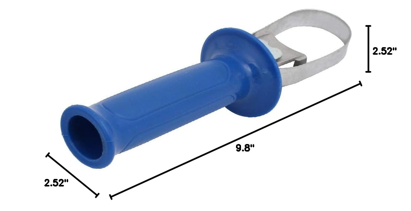 Lon0167 Angle Grinder Replacement Handle - Durable Power Tool Accessory for Reliable Performance | Perfect for DIY Projects, Metalworking & Woodworking