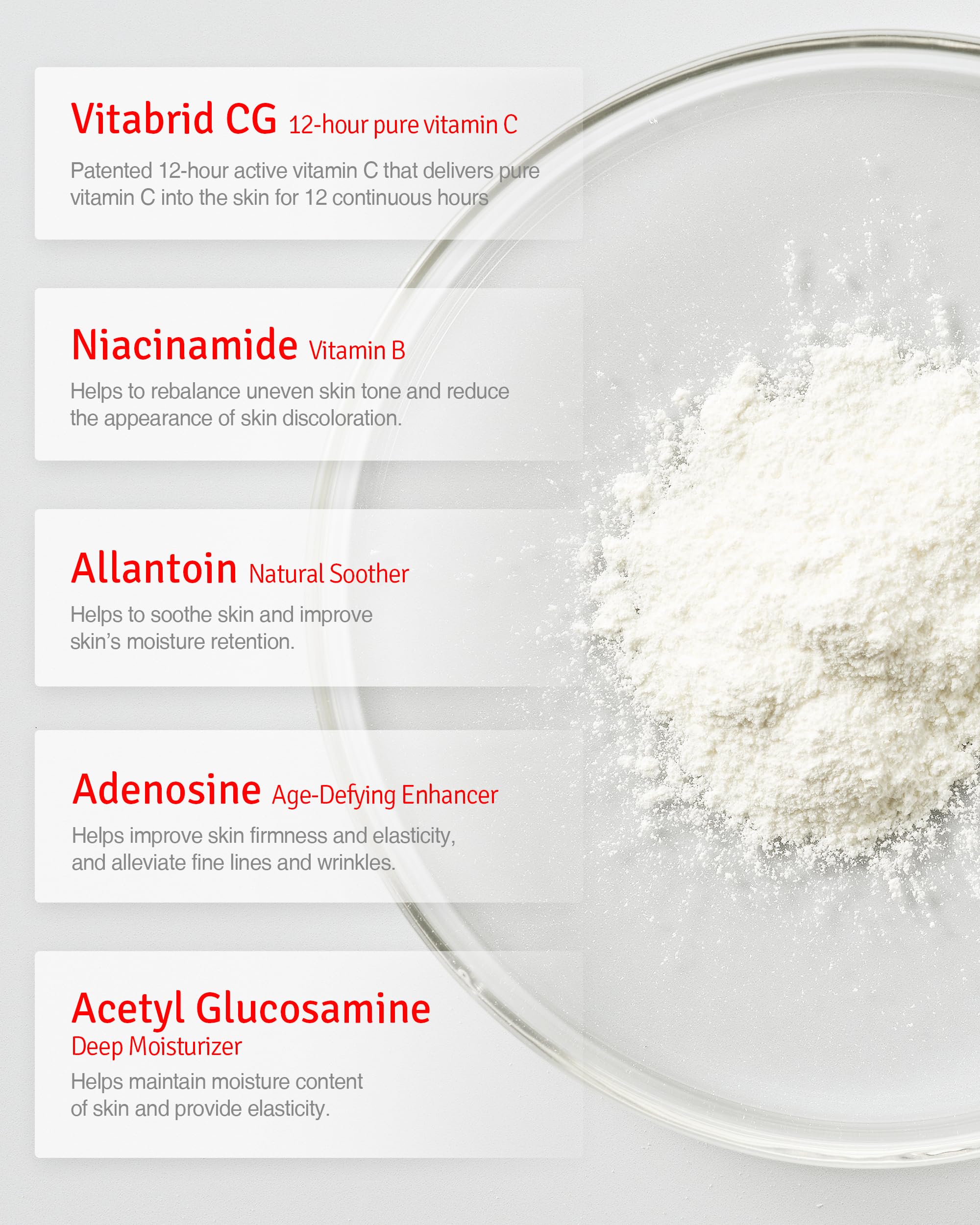 VITABRID Vitamin C Boost Powder with Niacinamide & Anti-Wrinkle Serum Set - Brightening Skincare Bundle for Dark Spots, Fine Lines & Glowing Skin | Day & Night Facial Treatment for Women & Men