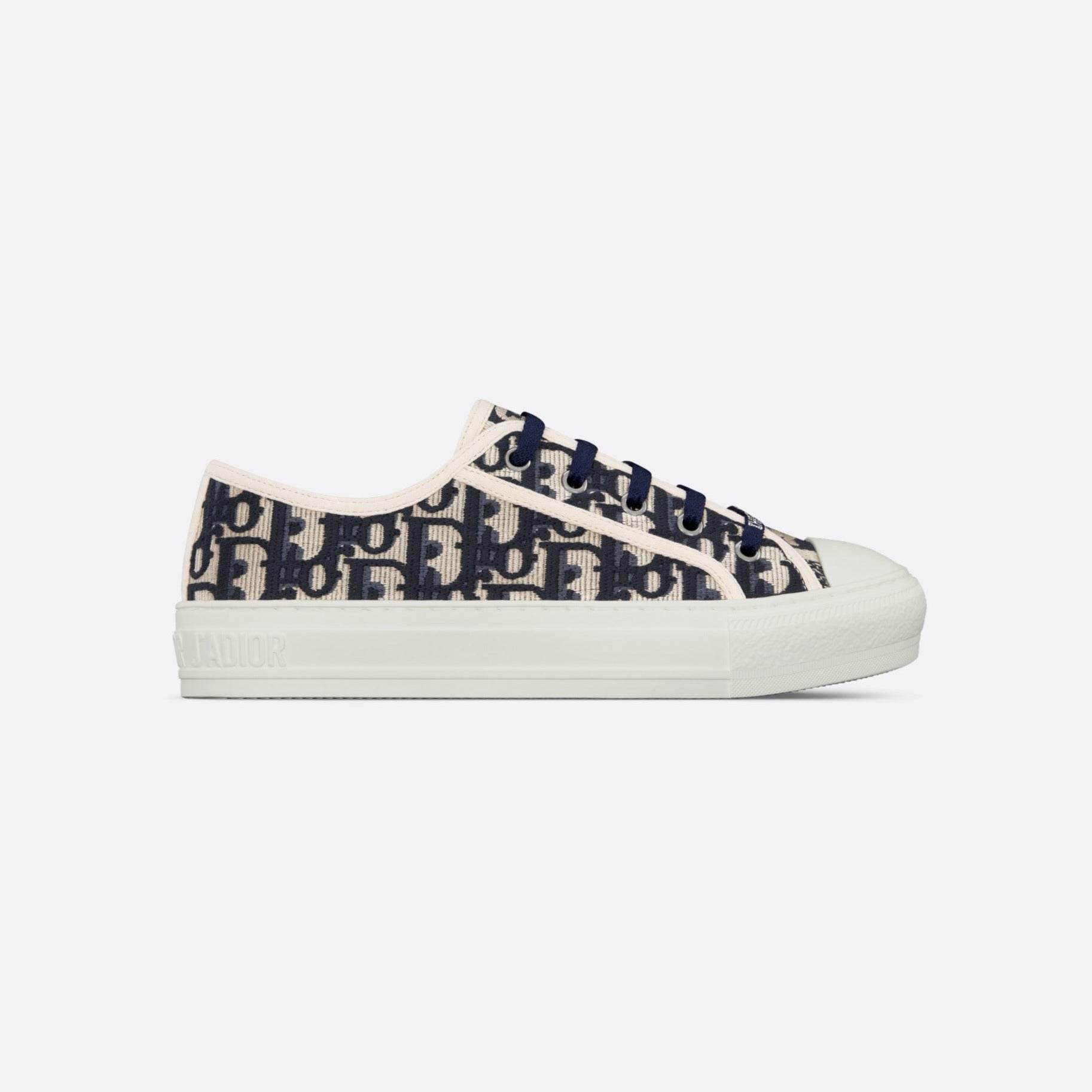 DIOR Walk'N'Dior Sneakers for Women - Deep Blue Luxury Designer Shoes | Comfortable Casual & Streetwear Fashion | Perfect for Daily Wear, Office & Weekend Outings
