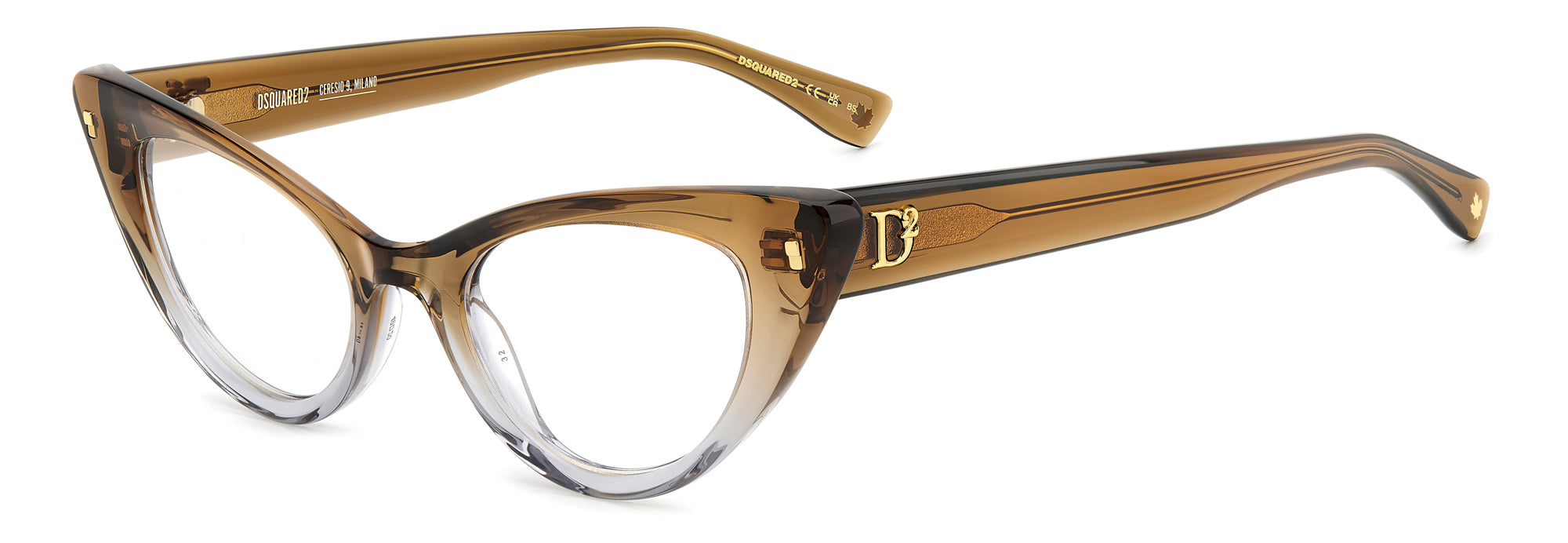 DSQUARED2 D2 0116 Sunglasses - Polarized Aviator Style for Men & Women - Perfect for Driving, Beach & Outdoor Activities