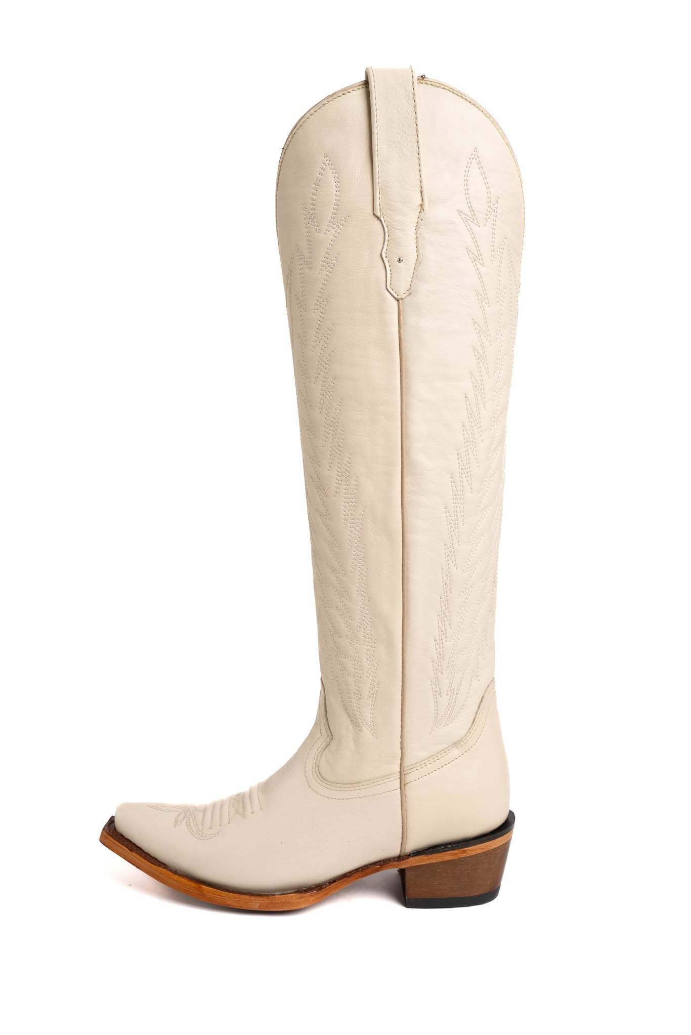 Valentina Tall Neutral Snip Toe Cowgirl Boots for Women - Western Riding & Country Fashion Boots for Everyday Wear