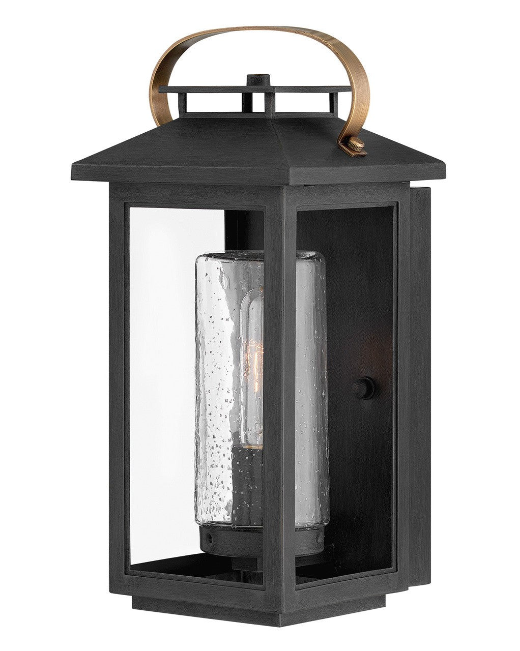 Atwater Black LED Wall Mount Light Fixture - Modern & Energy Efficient for Living Room, Bedroom, or Hallway Lighting
