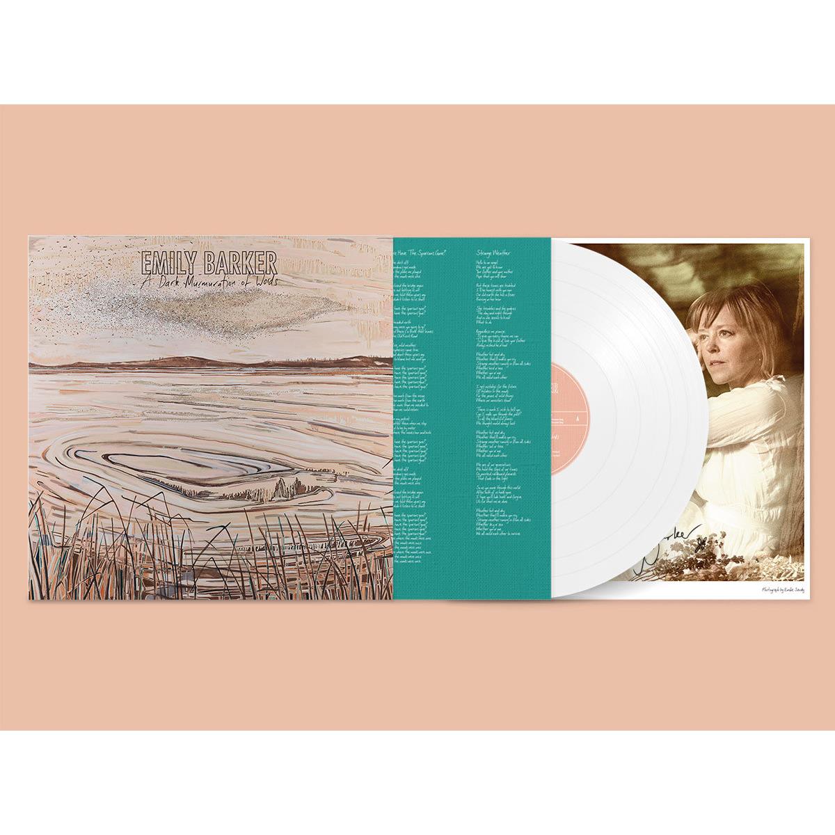 A Dark Murmuration Of Words (White Vinyl) - Limited Edition LP Record - Perfect for Vinyl Collectors & Music Enthusiasts - Ideal for Home Listening & Gift Giving